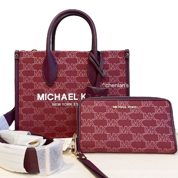 Michael Kors Handbags - 🔥NeW! Michael Kors Small Mirella Tote Set